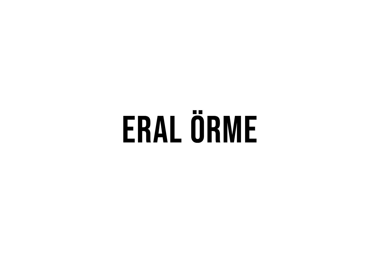 Eral Örme